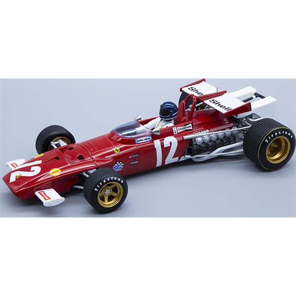 Ferrari 312B 1970 Winner GP Austria #12 Jacky Ickx W/Driver Figure ...